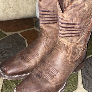 Ariat men’s boots. Size 10 Medium D.